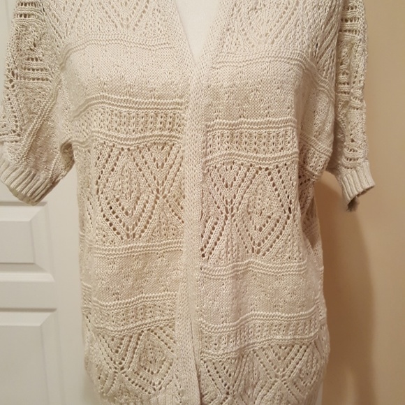 Short sleeve open front cardigan - Picture 3 of 6